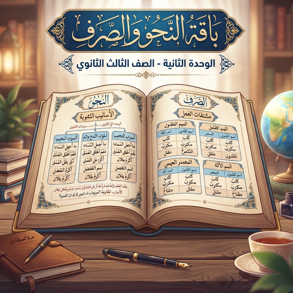باقة النحو - الوحدة الثانية - 3 ث